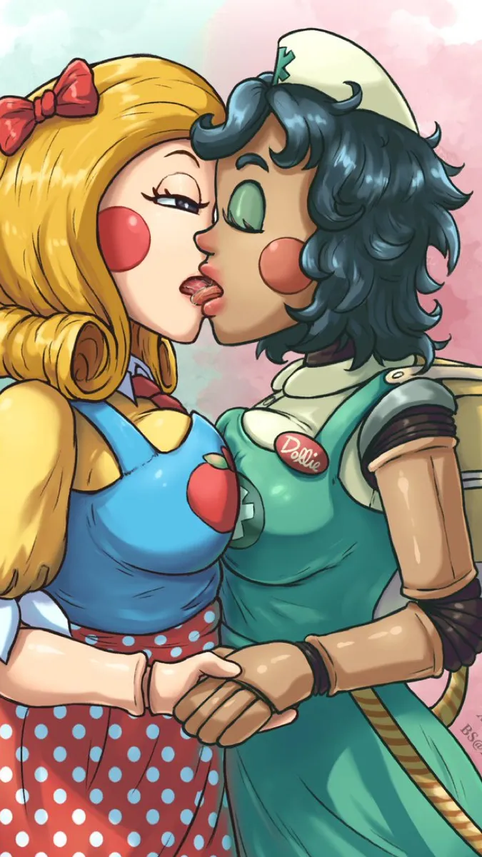 ai character: Mrs delight  background