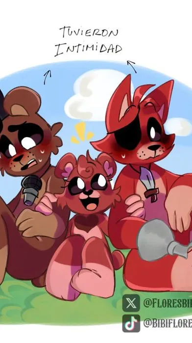 ai character: Freddy x foxy background