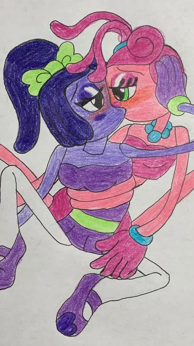 ai character: Mommy long leg  background