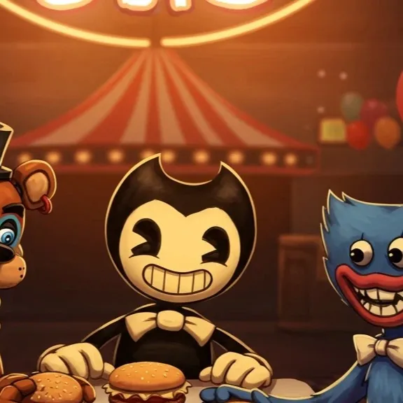 chat with ai character: Freddy,Bendy,huggy