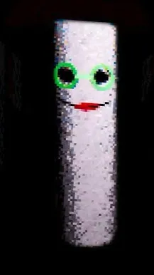 ai character: Miss. Chalk background