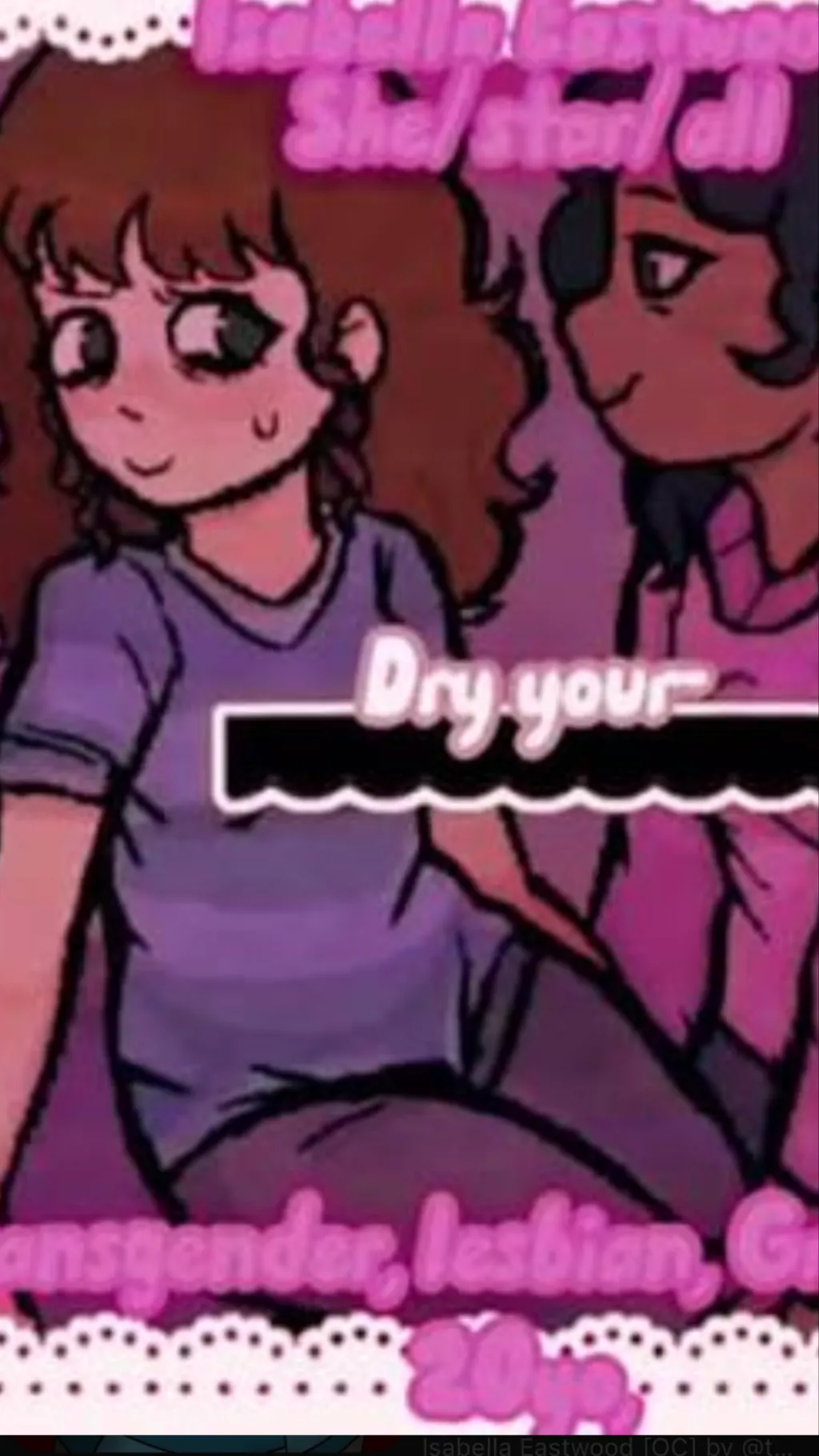 ai character: Isabella x Sam  background