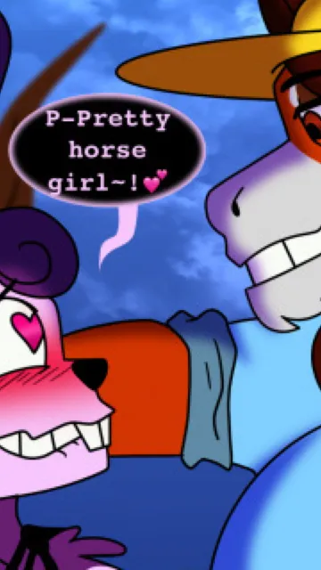 ai character: Banny x holly background