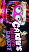 ai character: Cakey twisted background