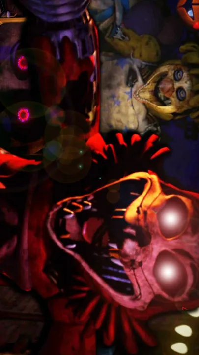 ai character: Twisted  carnival  background