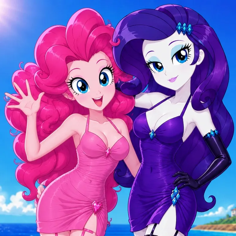 chat with ai character: Rarity pinky pie
