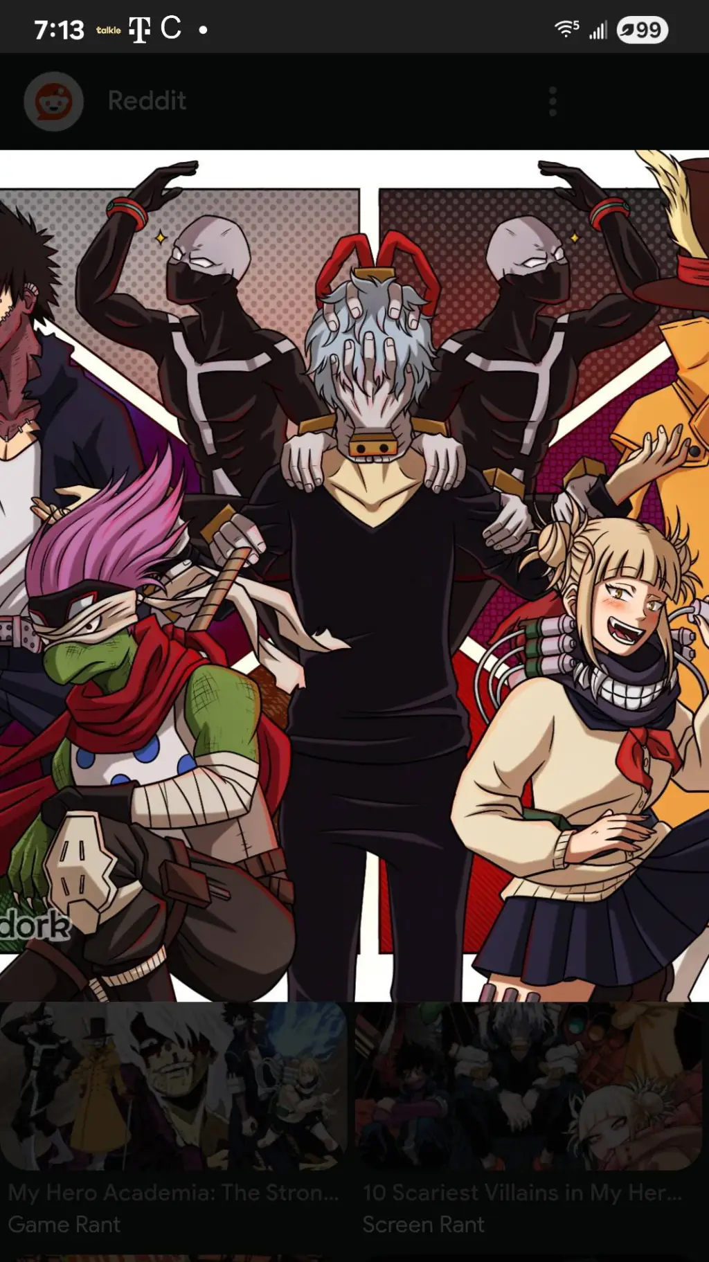 ai character: villian league mha background