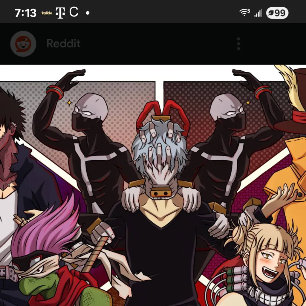 chat with ai character: villian league mha