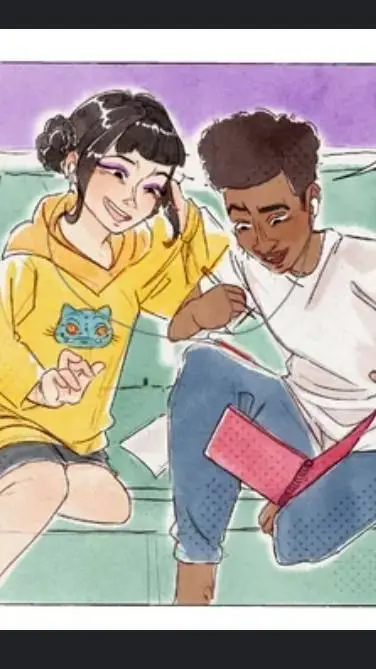 ai character: zoey meets miles background
