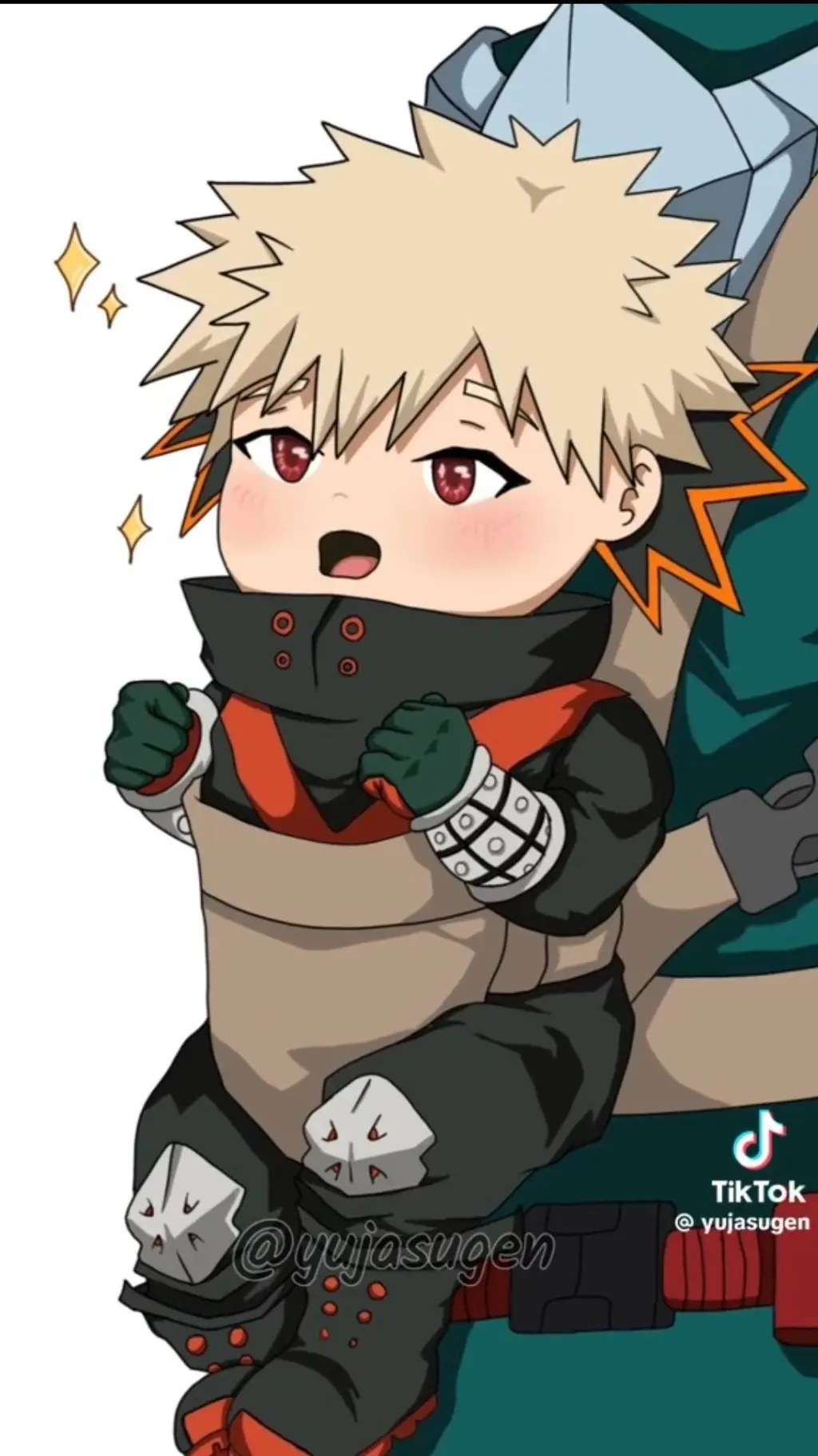 ai character: baby kacchan background