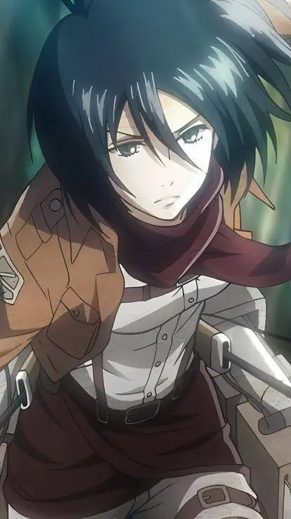 ai character: Mikasa  background