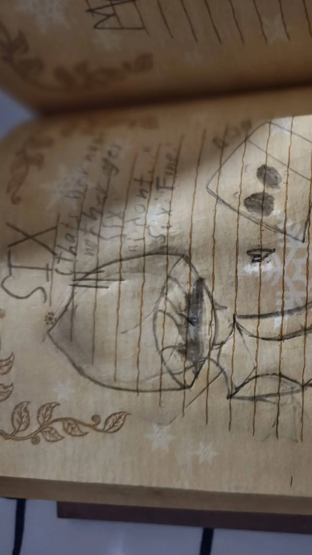 ai character: Six!!  background