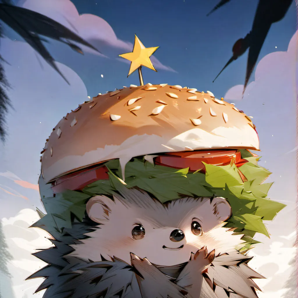 chat with ai character: Hedgehog burger ￼