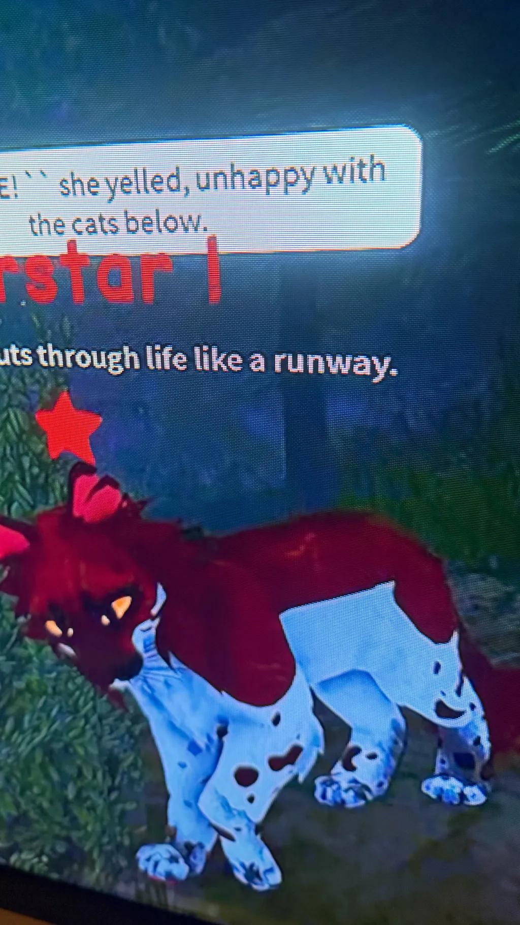 ai character: Blairstar background