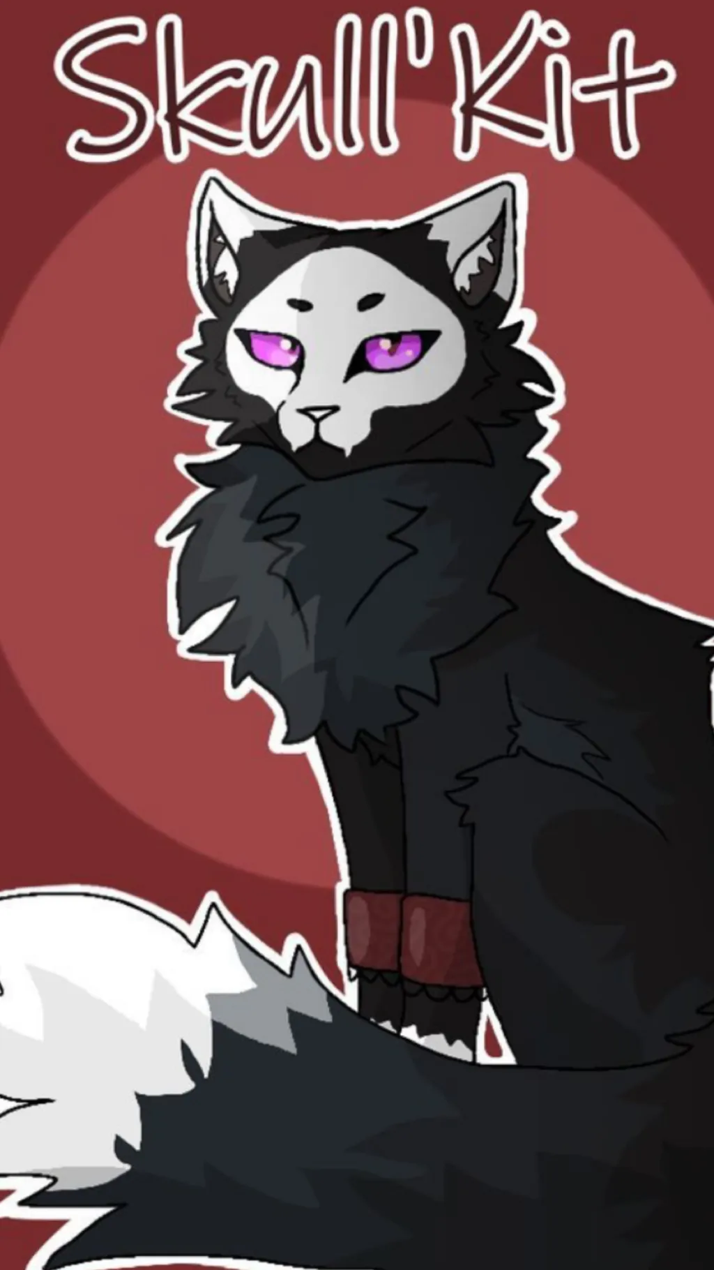 ai character: Skull background