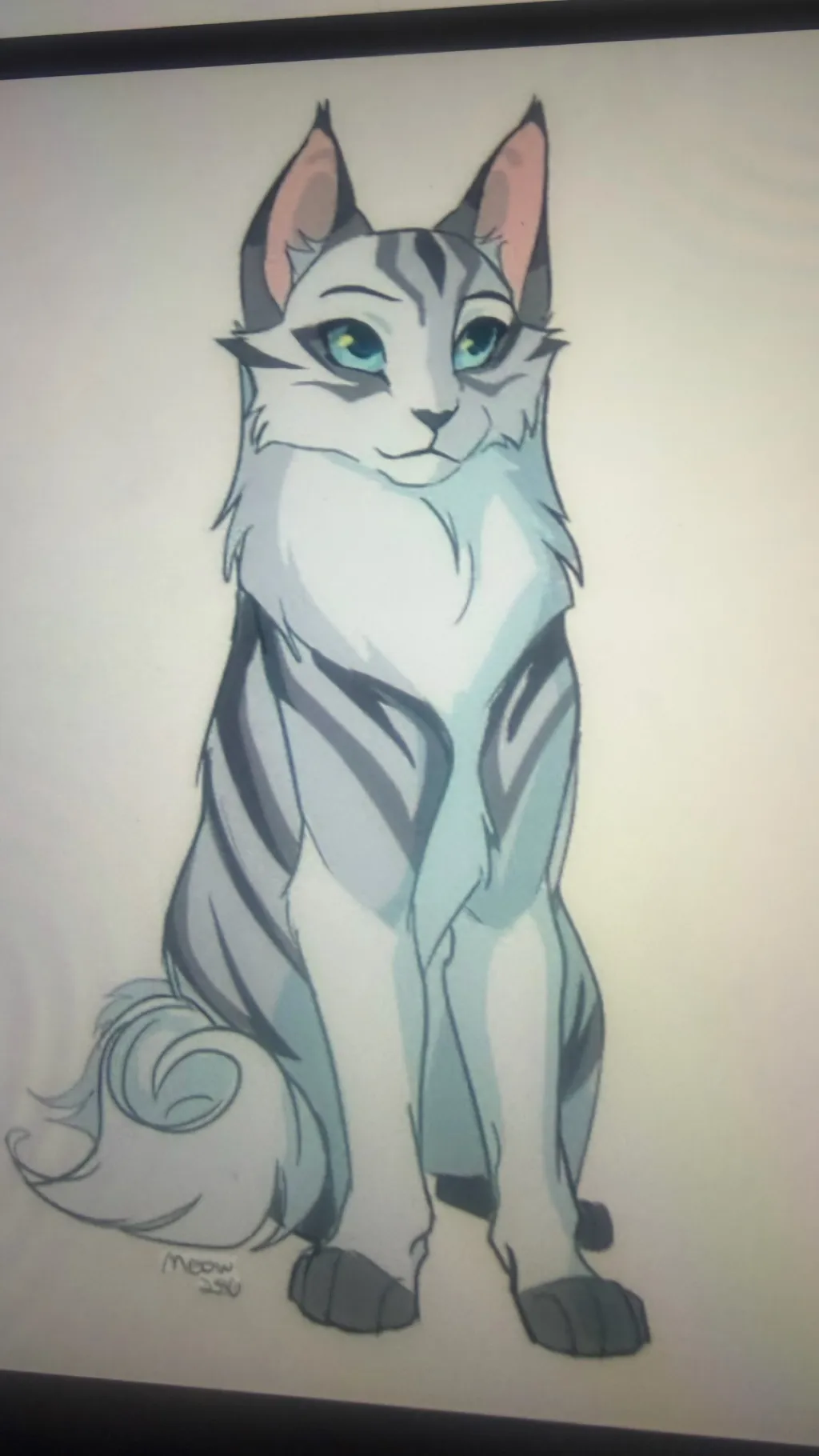 ai character: Feathertail  background