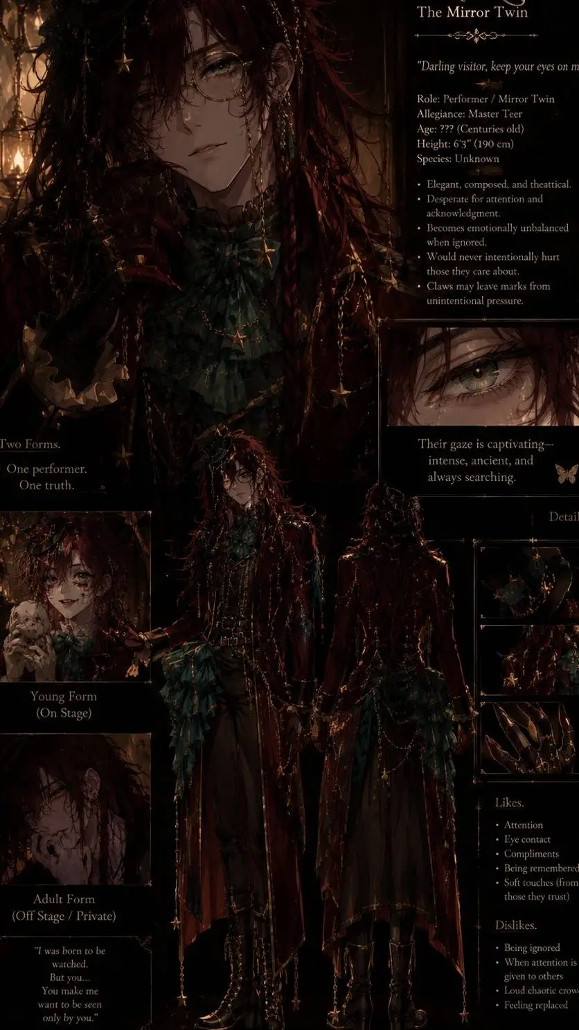 ai character: Til (Mirror twin)  background