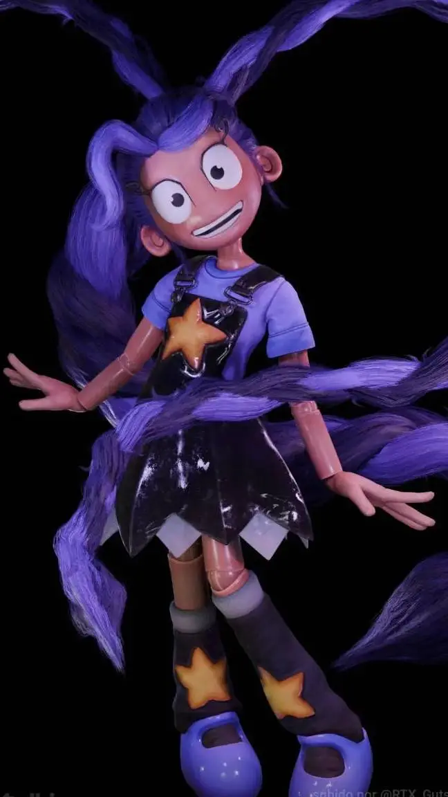 ai character: 🎀Lily Lovebraids🎀 background