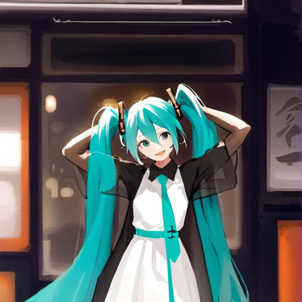 chat with ai character:  ✶ Мику ✶ 