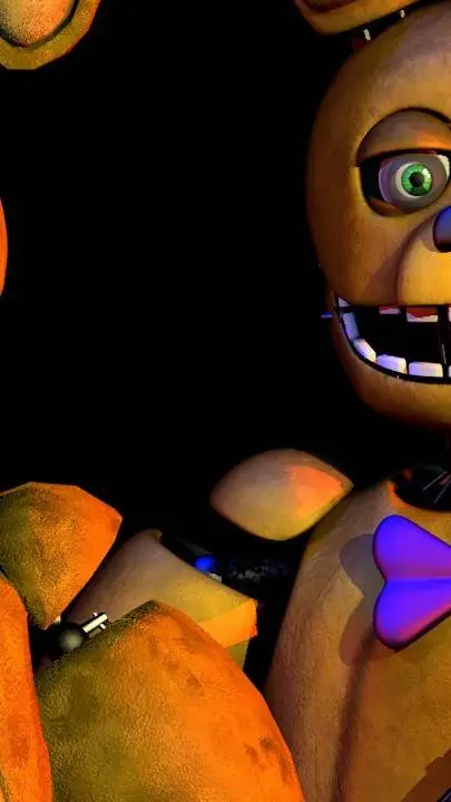 ai character: fredbear esprigbon background