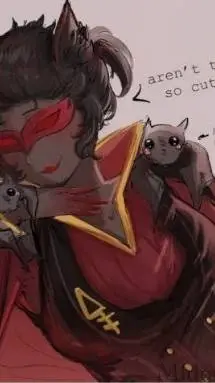 ai character: nosferatu female background