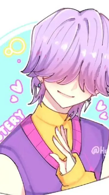 ai character: Mystery💜 background