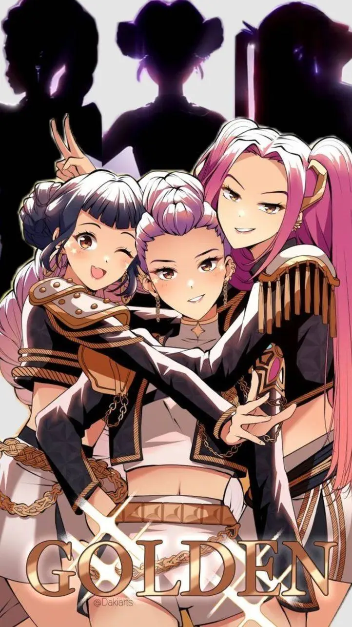 ai character: Huntrix x  Saja ♂ background