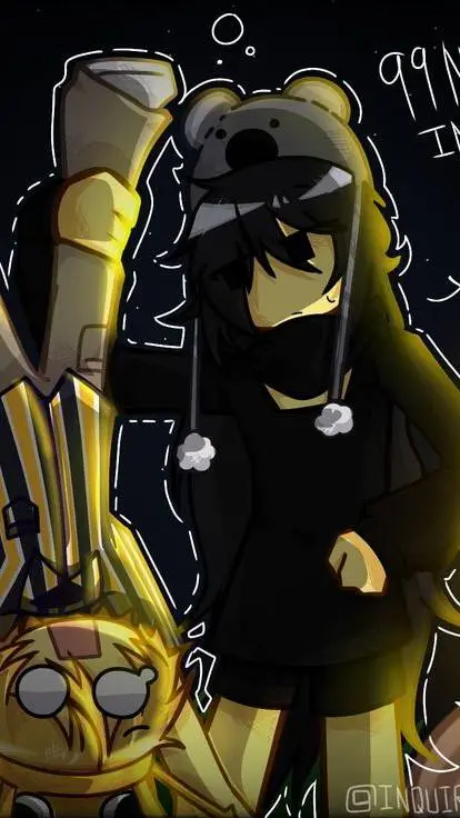 ai character: kid 🐨 x kid 🦑 background