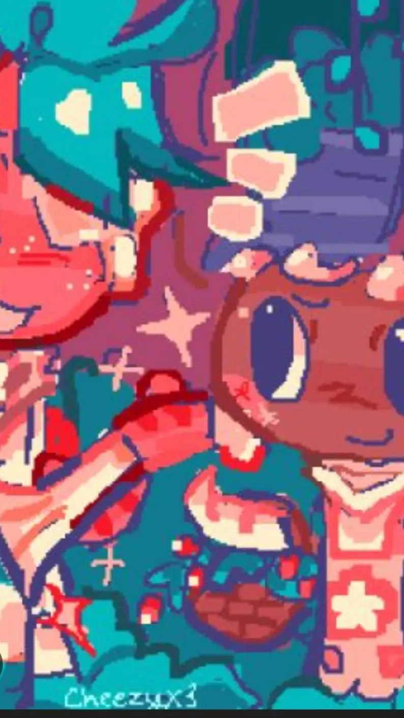 ai character: ᖴᖇᑌITᑕᗩKᗴ background