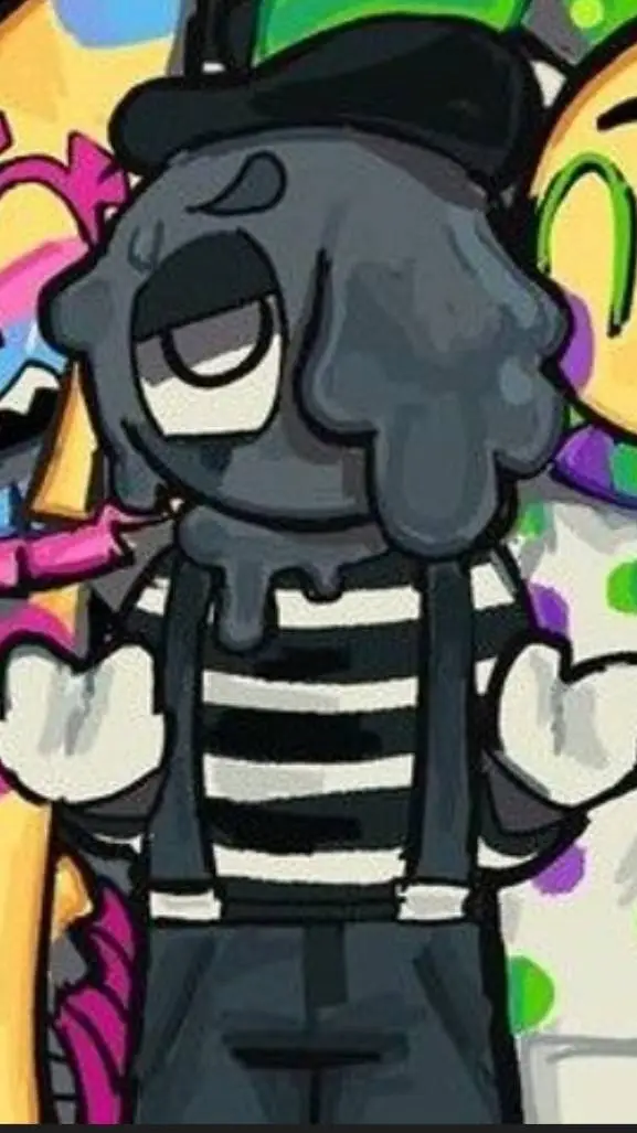 ai character: IᑎKᑭᗩᖇTYᗷᗩᒪᒪOOᑎ background