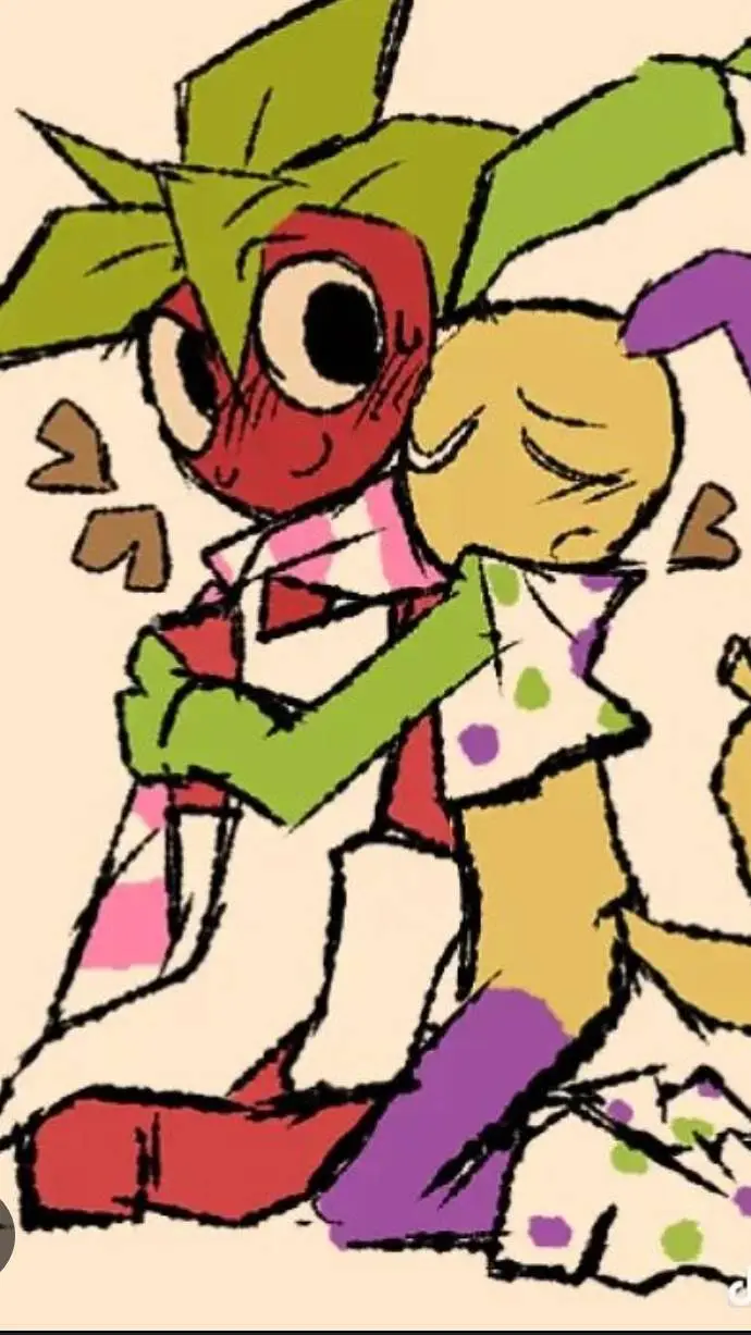 ai character: ᗷᗴᖇᖇYᖴᑌᑎᑎY background