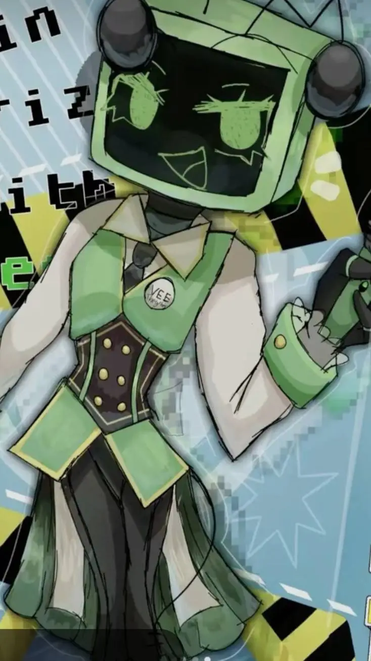 ai character: ᵥₑₑ ᵥₑᵣₛᵢₒₙ ₁ background