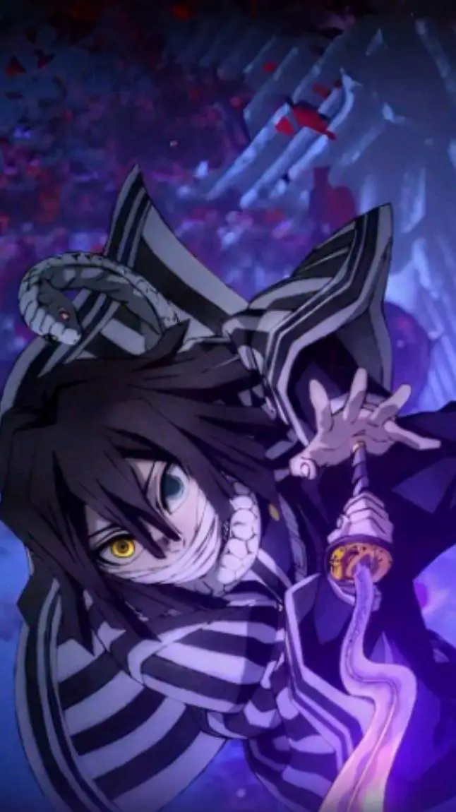 ai character: obanai iguro background