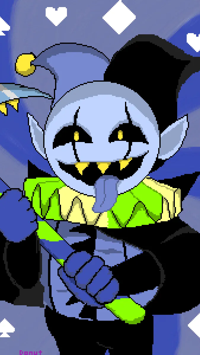 ai character: Jevil background
