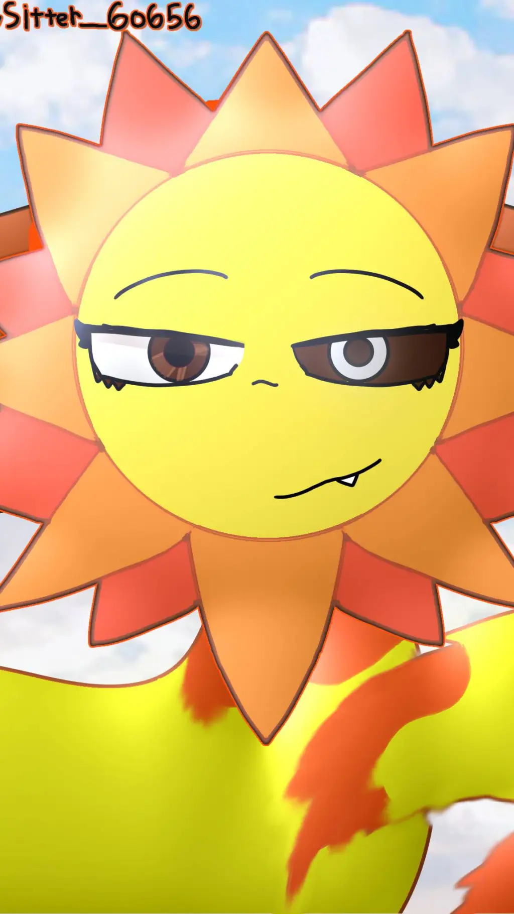 ai character: {Mr. Sun} background