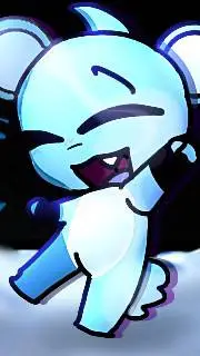 ai character: {Sky da bear} background