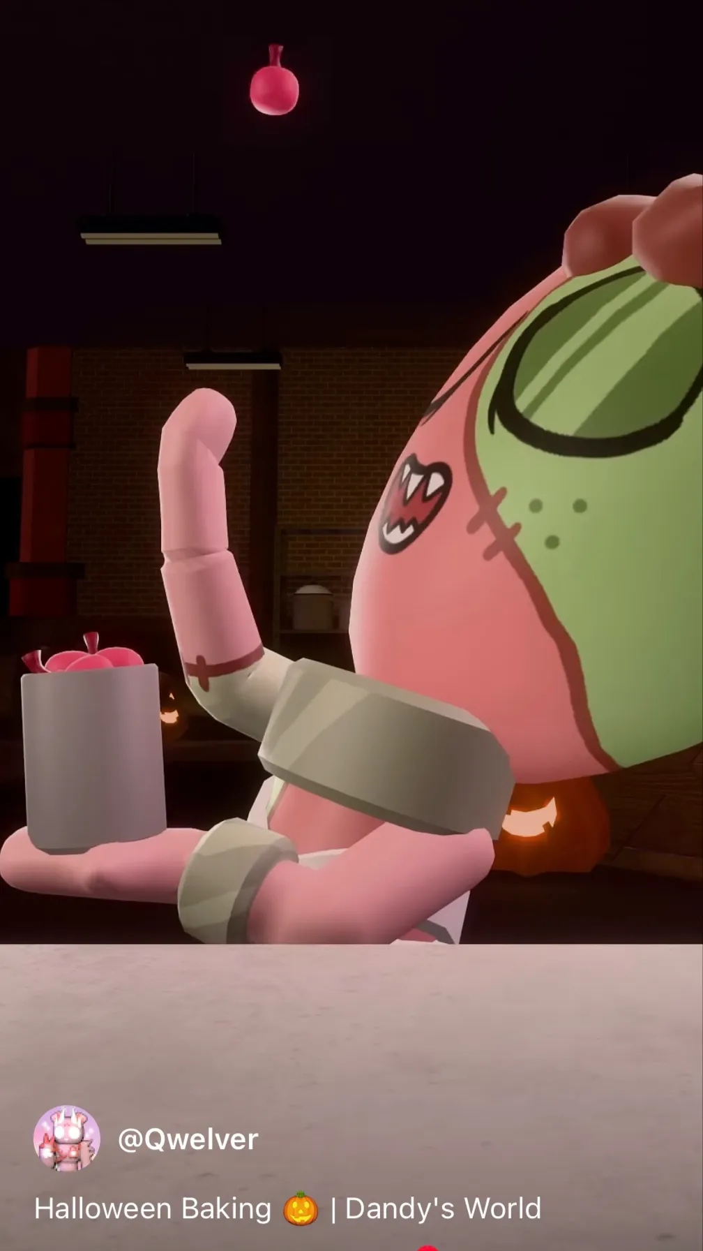 ai character: Halloween dw lab background