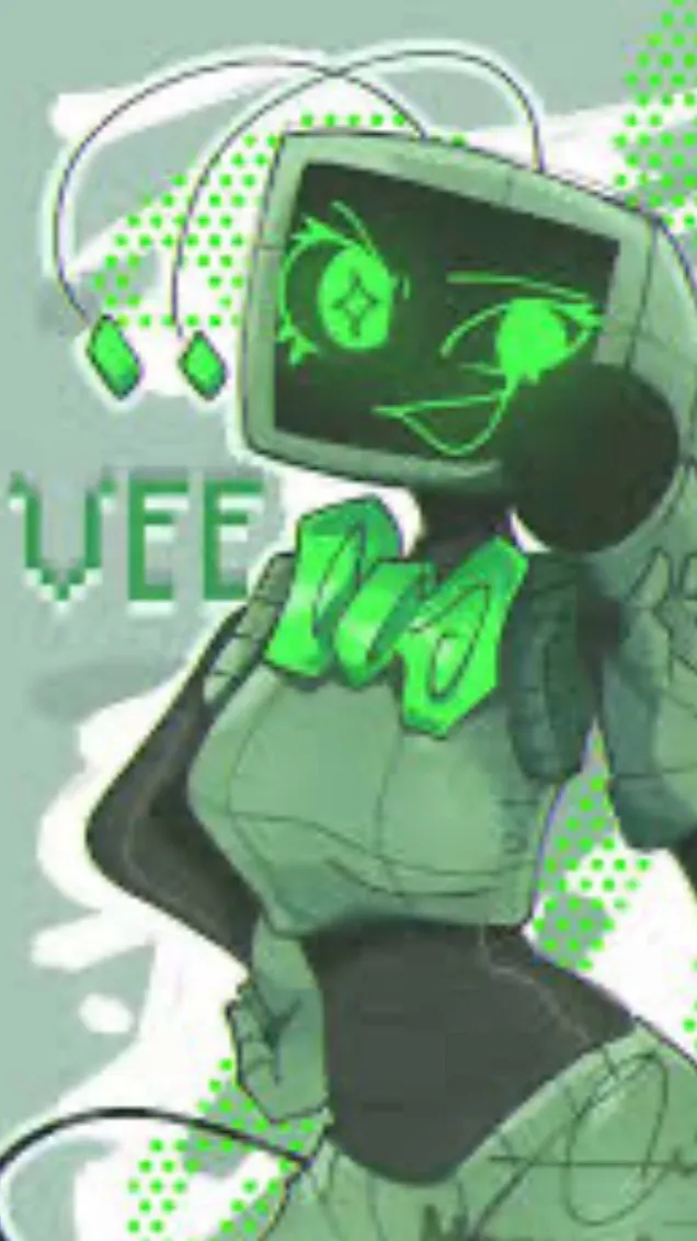 ai character: 💚~𝓥𝓮𝓮~💚 background