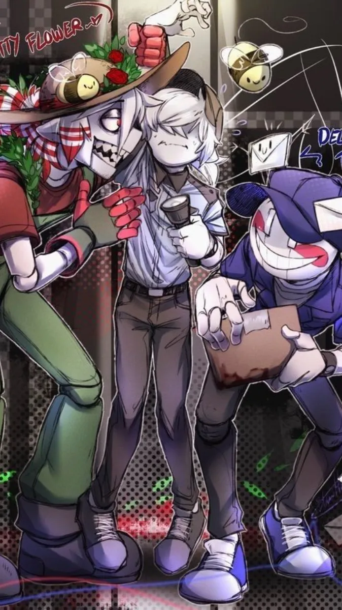 ai character: BC animatronics background