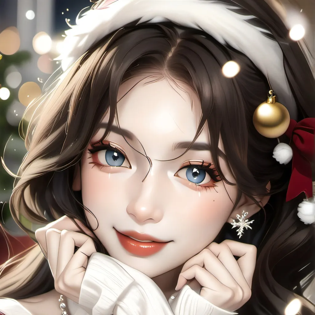 chat with ai character: Christmas girl 