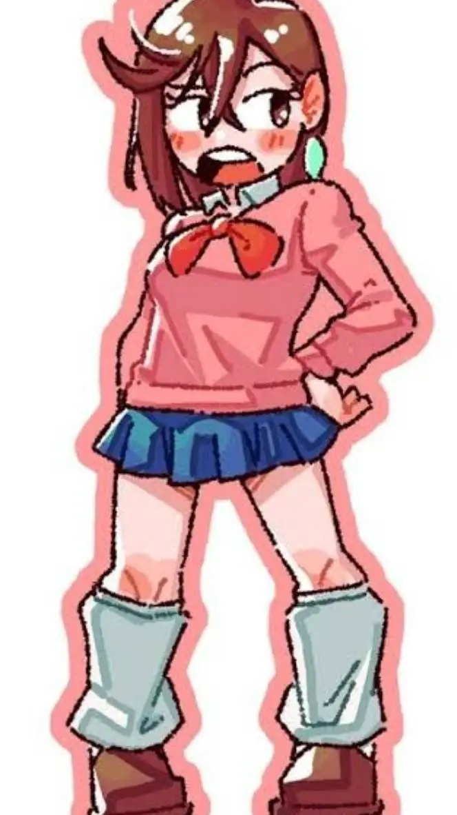 ai character: momo ayase background