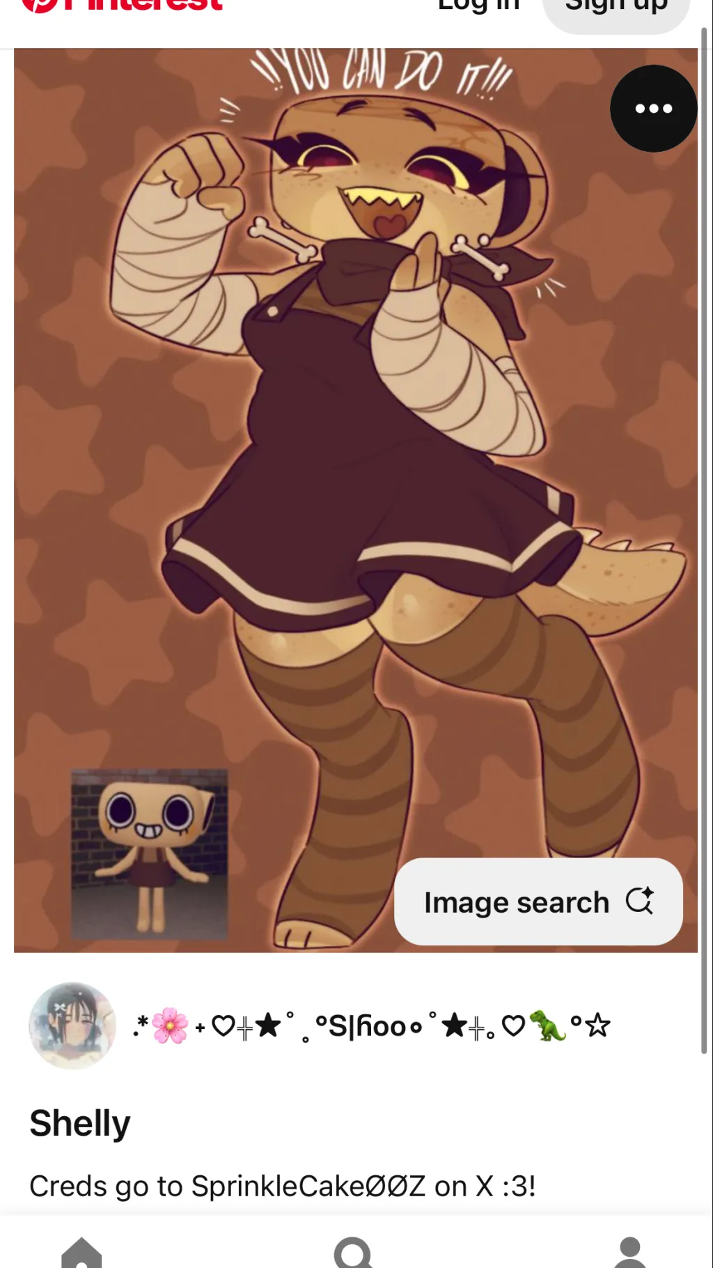 ai character: Shelly background