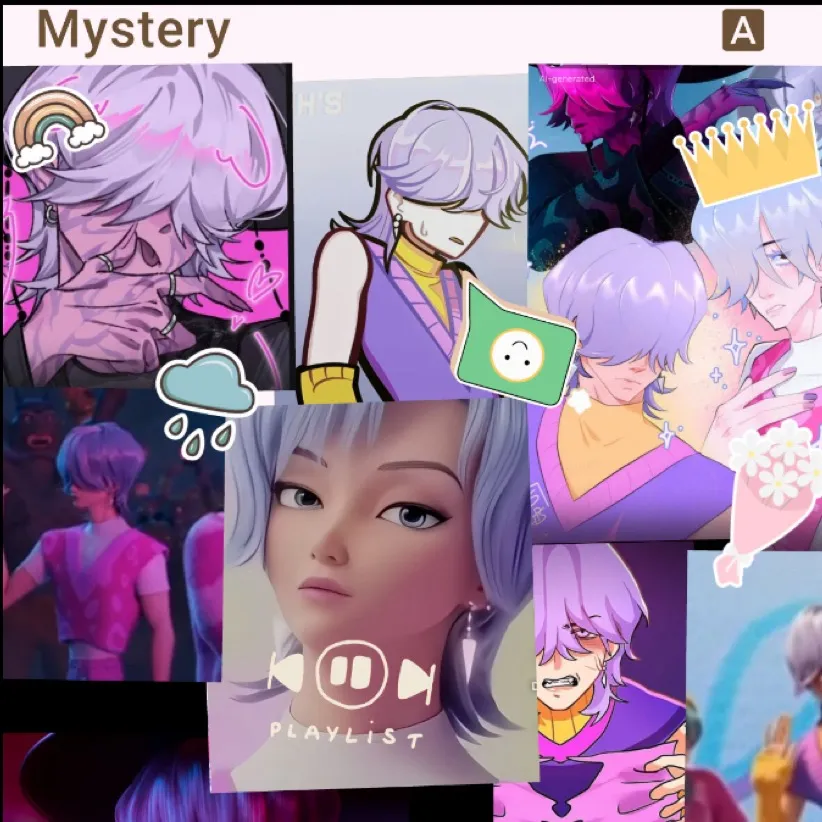 chat with ai character: 💜Mystery💜