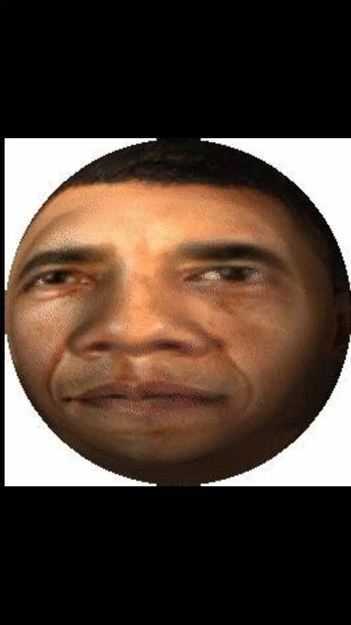 ai character: Obama ball  background
