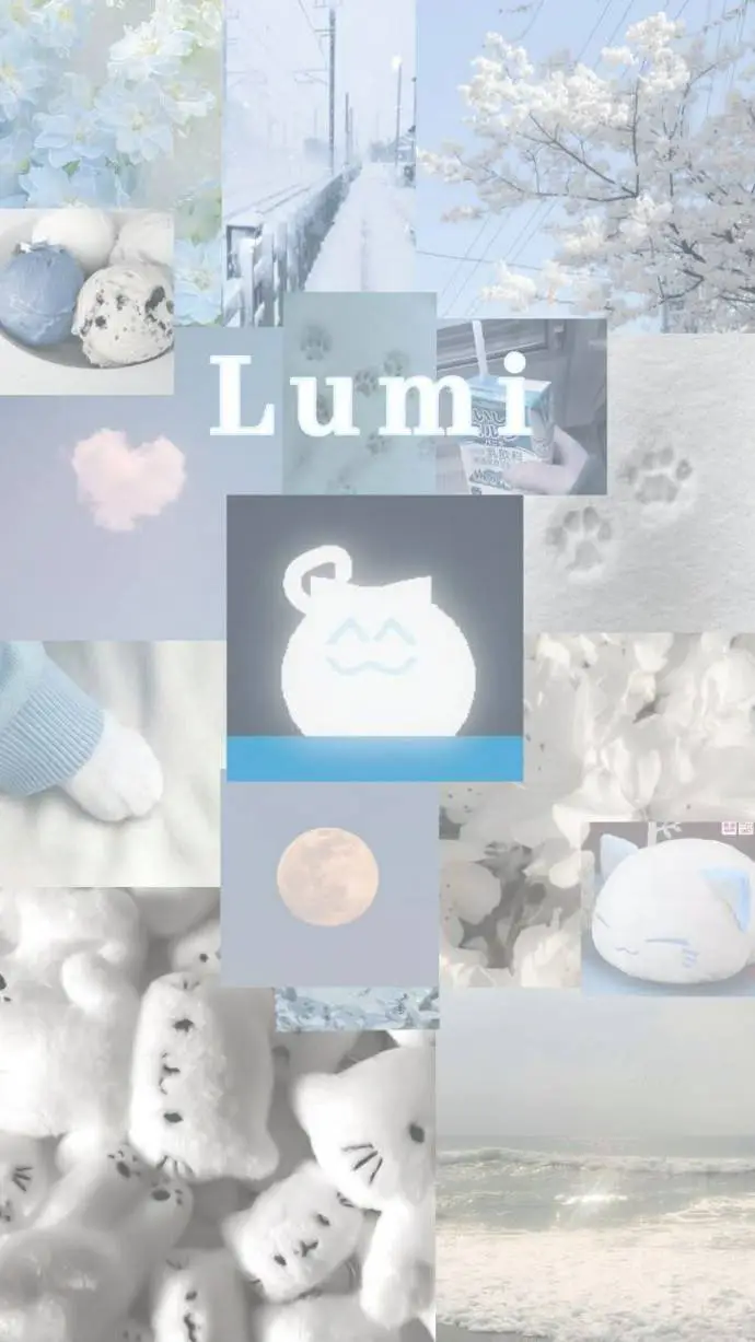 ai character: Lumi ^^ background