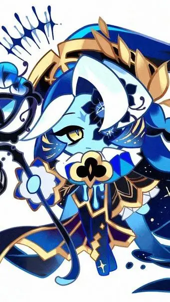 ai character: shadow milk cookie background