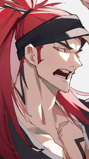 ai character: 🌹Renji Abarai🌹 background