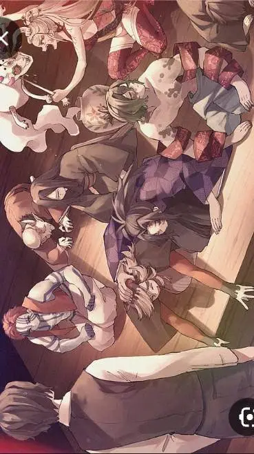 ai character: uppermoon sleepove background