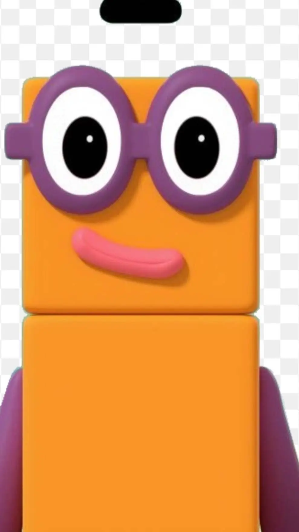 ai character: numberblock 2 gr background