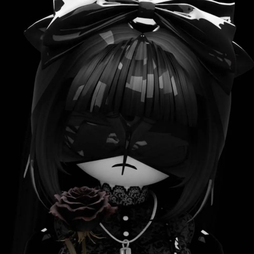 chat with ai character: Roblox emo girl